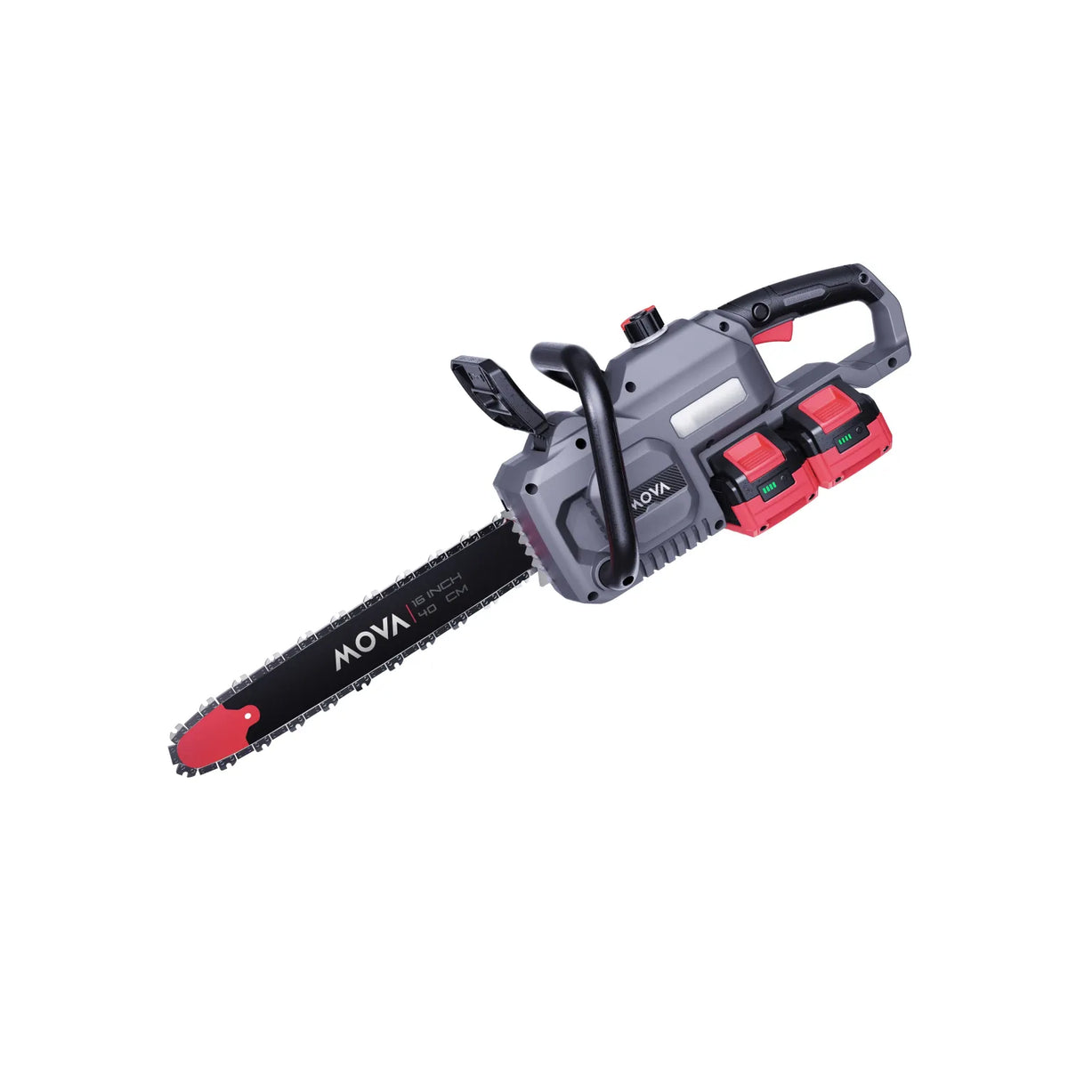 MOVA 40V 40cm Brushless láncfűrész szett (2 x 4.0 Ah akkumulátor és töltő) / GC416